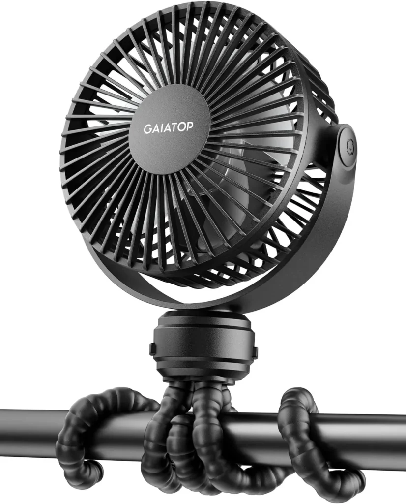 Mini Portable Stroller Fan