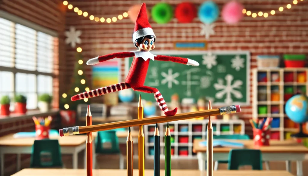Gymnast Elf