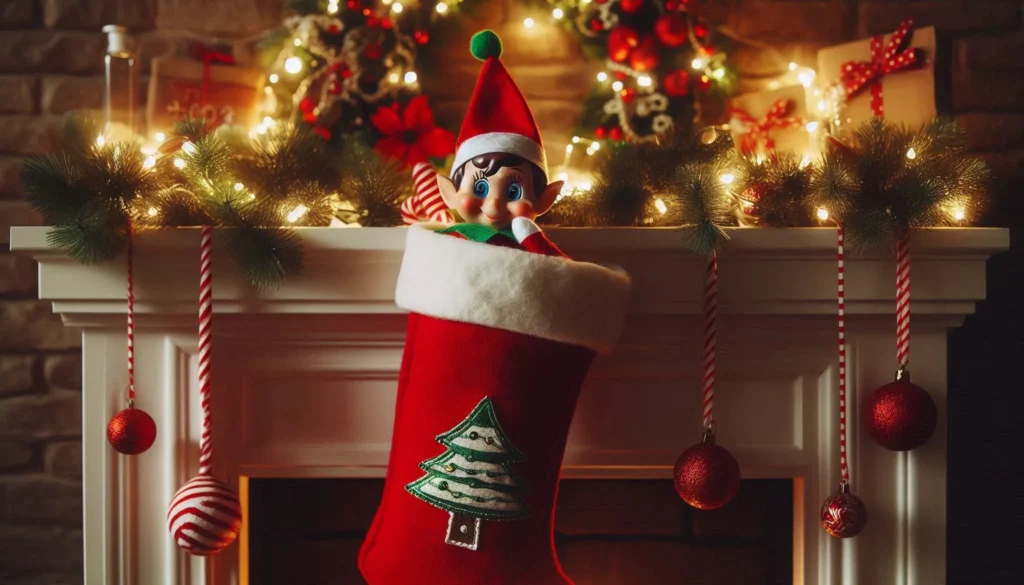 Elf Plays Hide and Seek