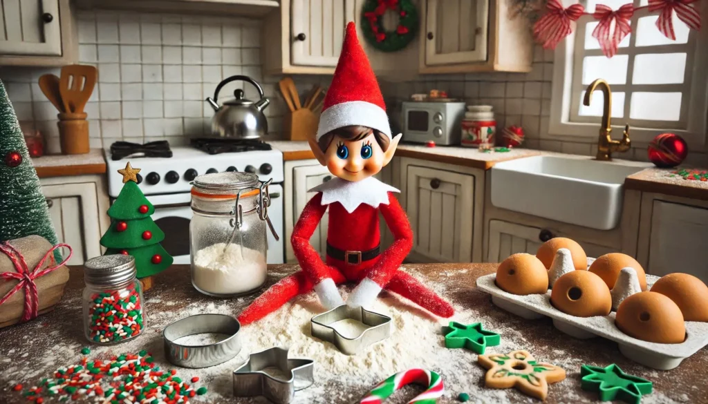 Elf’s Cookie Mess